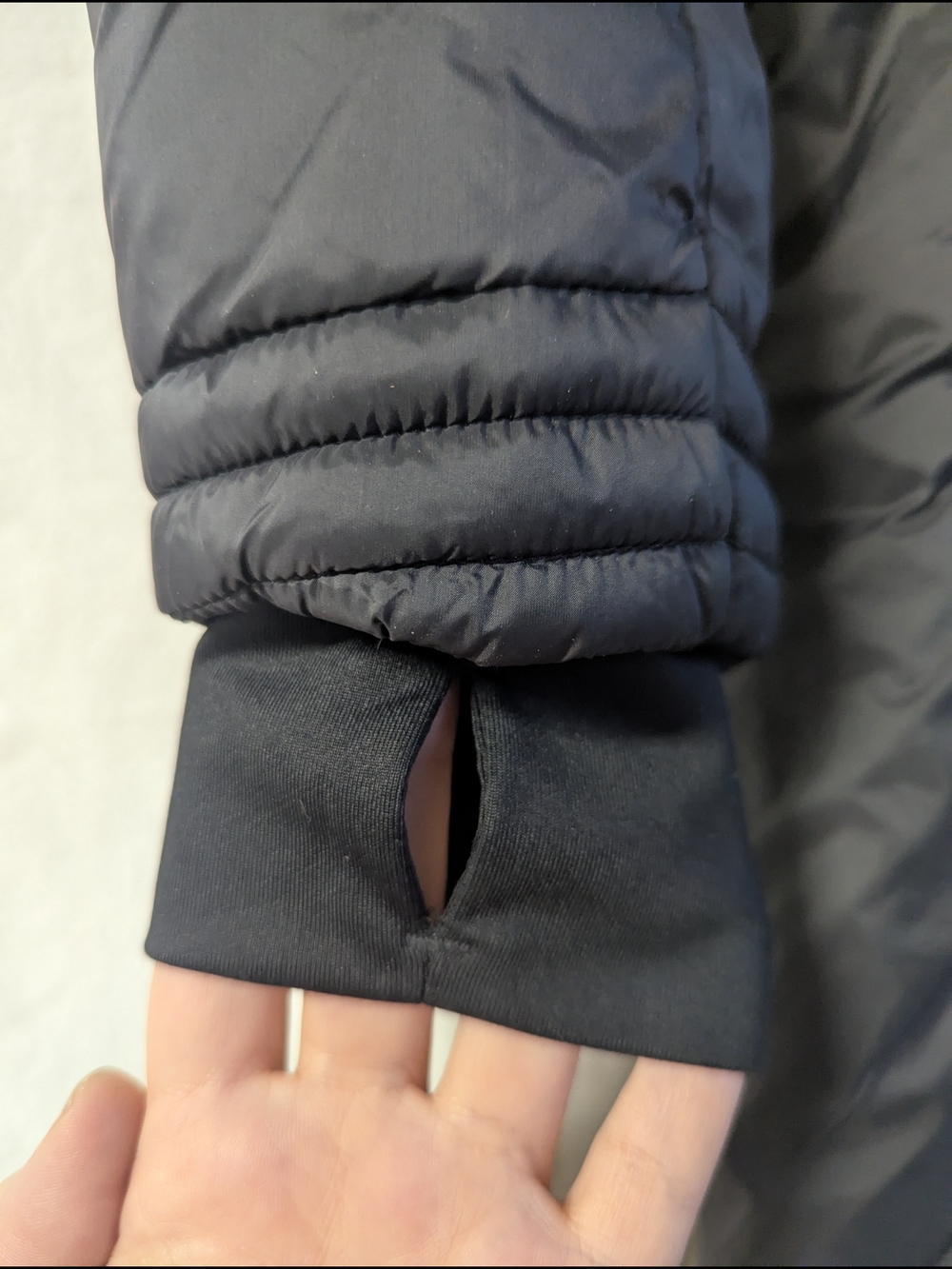 Spyder Women's Dark Gray Quilted Long Puffer Coat - Picture 2 of 6
